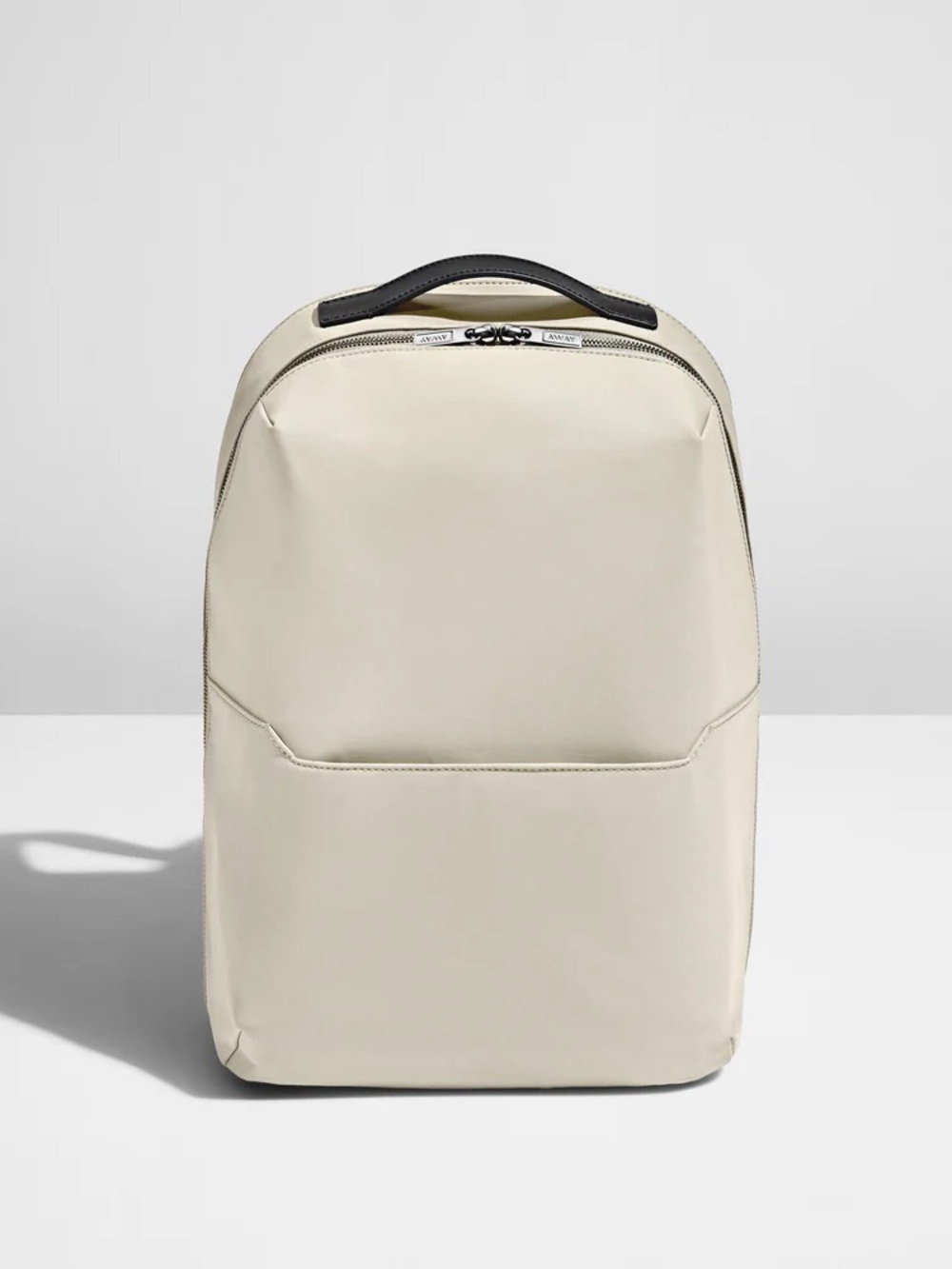 Away The Everywhere Zip Backpack in Salt White